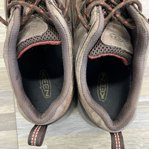 KEEN GDC 1112 Women's Hiking Shoe Brown Leather Lace Up Size 8 Fits Like 8.5 - Picture 7 of 8